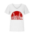 thumbnail image 4 of Birdeem T-Shirt Sans Manches à Col en V Imprimé Mode Décontractée pour Femmes, 4 of 5