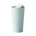 thumbnail image 3 of Small Trash Can with Lid, Mini Trash Can for Bathroom, Office and Bedroom, Small Bathroom Garbage Can with Swing Top, Compact Waste Basket for Desk, Dorm & Home, Green - Xuniizn, 3 of 8