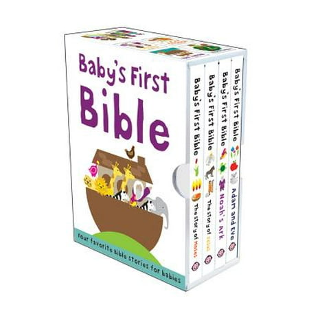 Baby's First Bible Boxed Set : The Story of Jesus, Noah's Ark, the Story of Moses, Adam and Eve