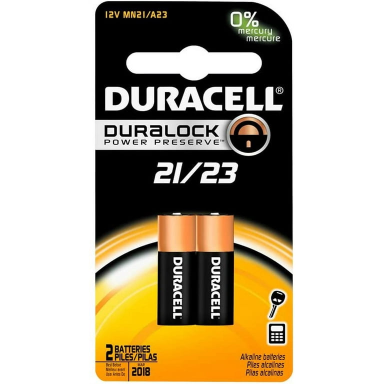 48x Duracell A23 Batteries 12V Alkaline 21 23A A23BP GP23 Carded (2pk x 24)  