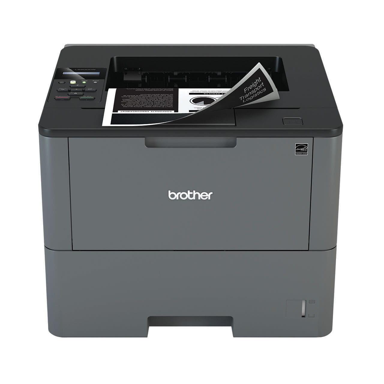 Brother Monochrome Laser Printer – 48ppm, Automatic Duplex, Wireless, High-Speed Business Printing, P/N: HL-L6200DW