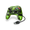 Clear Green, variant on RetroFam Wired Game Controller -Compatible with Xbox Original Game Console – Duke Style, Clear Green