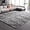 Tie-dyed Light Grey, variant on Area Rugs 6x9 for Bedrooms, Fluffy Rugs for Living Room Decor, Ultra Soft Anti Slip Shag Fuzzy Carpets，Washable Large Area Rugs for Nursery, Kids, Girls, Boys Coffee
