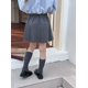 thumbnail image 3 of 2-8 Years Children's Pleated Skirt Versatile Solid Color Girls Shorts Skirt Preppy Style Kid's Mini Skirt Girls Dance Skirt, 3 of 6