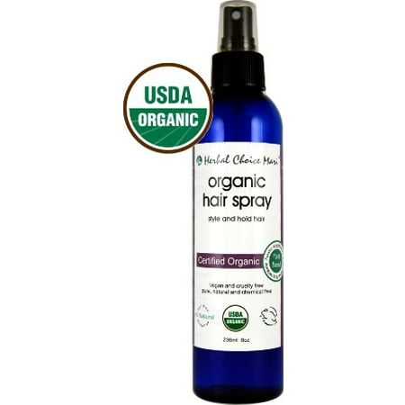 Herbal Choice Mari Organic Hair Spray 236ml/ 8oz Spray (The Best Organic Hair Products)