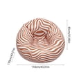 thumbnail image 3 of Inflatable Sofa Chair, Portable Outdoor Inflatable Lounger with Quick Inflation, Soccer Ball Print, PVC Material, 90x90x60cm, 3 of 6