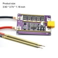 thumbnail image 4 of PCB Soudure Tableau de Commande Réglable 99 Engrenages Affichage Numérique Bricolage Acier Inoxydable Plaque Batteries Soudeur Spot Machine 10 Stylo Carré, 4 of 9