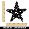thumbnail image 2 of Detailed Starfish Ocean Beach Square Rubber Stamp Stamping Scrapbooking Crafting - Small 1.25in, 2 of 7