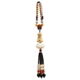thumbnail image 4 of funtasica Buddha Statue Car Rearview Mirror Pendant 28cm Dangling Ornament,Universal,Gift Decorative Wood Tassel Car Hanging Decoration B, 4 of 8