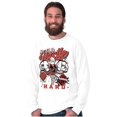 thumbnail image 3 of Popeye Hustle Hard Strong Finish Men Big & Tall Long Sleeve Tee Brisco Brands 2X, 3 of 5