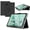black, variant on 【RUIXH】for Ecopad T5 11 inch Tablet Case Ecopad Android 15 protective Case Premium PU Leather Lightweight and Portable Built-in Stand and Pen Slot Design With Wrist Strap