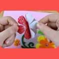 thumbnail image 3 of KAKOWELY 4 Pcs Making Kit DIY Handmade Greeting Kit Christmas Folded Cards and Matching Envelopes for Girls Kids (Random Style),6.69"X4.53"X0.2", 3 of 4