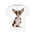 thumbnail image 1 of Baby Chihuahua Sitting Tee Girl's -Image by Shutterstock, 1 of 1