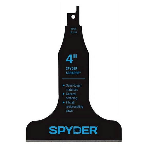 Spyder Spyder Scraperâ„¢ 4-Inch Scraper Blade Attachment for Reciprocating Saws 00320