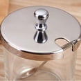 thumbnail image 3 of Tarro de vidrio para condimentos, caja de condimentos, sal y azúcar, especias, pimienta, condimento, juego de dos tarros, suministros de cocina, 3 of 5
