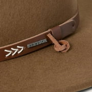Stetson Men's Santa Fe Crushable Wool Hat Driftwood, X-Large