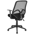 thumbnail image 5 of Flash Furniture Salerno Series High Back Black Mesh Office Chair with Arms, 5 of 8