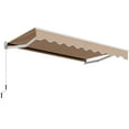thumbnail image 5 of Costway 10' x 8' Retractable Awning  Patio sun shade w/Crank Handle, 5 of 5
