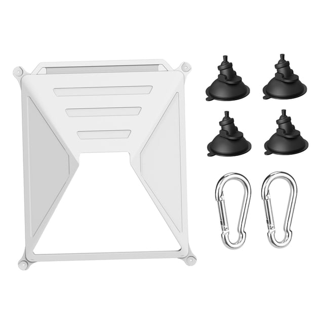Estuche protector para Starlink Mini, soporte para coche para antena parabólica, accesorios anti Blanco