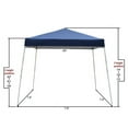 thumbnail image 2 of 8 X 8 FT Pop-Up Slant Leg Canopy Tent, Reinforced Steel Frame Commercial Instant Shelter with 3 Adjustable Heights, Easy-Carrying Lightweight Canopy with Carry Bag, 2 of 9