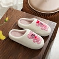 thumbnail image 4 of Chenyee Cute Animals House Slippers for Women Fuzzy Soft Warm Indoor Non Slip Winter Cozy Shoes, 4 of 5