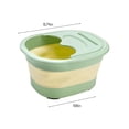 thumbnail image 3 of Dvkptbk Foldable Foot Bath Bucket with Handle and Lid, Portable Foot Bath Spa Bucket with Massage Acupoints, Portable Foot Bath Bucket, Foldable Spa Bucket for Foot, 3 of 6