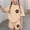 Beige, variant on Girls Summer Outfit Sets, Short Sleeve Casual Printed Crew Neck Kids' 2 Piece Sets Hot Pink Size 14-16