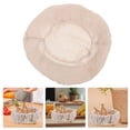 thumbnail image 3 of 4 Uds cesta para prueba de pan forro de tela forma redonda ratán Natural masa para hornear masa fermentada Banneton cestas cubierta para el hogar panadería cocina 23cm, 3 of 6