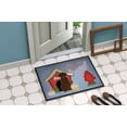 Dog House Collection Chocolate Labrador Door Mat