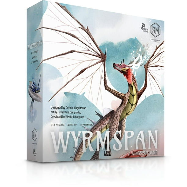 Juego de mesa Stonemaier Games Wyrmspan Wingspan Game 14+ Age