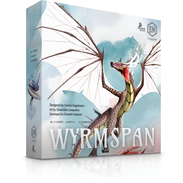 Juego de mesa Stonemaier Games Wyrmspan Wingspan Game 14+ Age