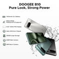 thumbnail image 2 of DOOGEE B10 Android 16 Phones Unlocked,7600mAh/33W Battery,IP68/IP69K Waterproof Phone,48GB +256GB,6.63" FHD 120Hz Helio G100 Octa Core,64MP+2MP+16MP 4G Android Phones,NFC/Fingerprint/Face ID, 2 of 9