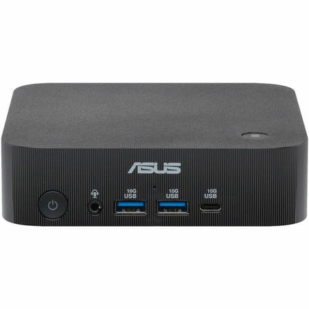 Asus ExpertCenter PN54 PN54-S1-SYS515PETL0 Desktop Computer, AMD Ryzen 5 220, 16 GB, 512 GB PCI Express NVMe 4.0 x4 SSD, Mini PC, Eco Black