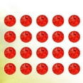 thumbnail image 6 of 50 Red Rhinestone Sewing Buttons for Upholstery Crafts, 6 of 6