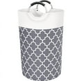 thumbnail image 3 of 1pc Gray 82L Basket Wardrobe Laundry Bin Laundry Basket Laundry Basket Laundry Basket Dirty Laundry Basket Laundry Basket Storage Cabinet Laundry Basket Dirty Laundry Bin, 3 of 4