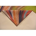 thumbnail image 5 of Abstract Rainbow Waves Multi Color Area Rug Slip Skid Resistant Rubber Back Anti Bacterial Area Rugs (Multi-Color, 6'7" x 9'2"), 5 of 7