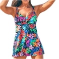 thumbnail image 1 of Conjunto de dos piezas para mujer Trajes de baño Estampado con control de barriga Trajes de baño Ropa de playa Fridja nalpqowj56760, 1 of 9
