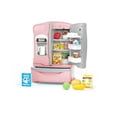 thumbnail image 1 of Juguete Cocina Refrigerador Simulación Niños con Luz Sonido rosa Grande, 1 of 5