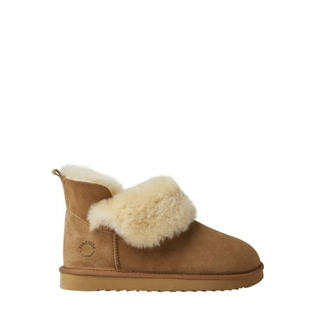 women's dearfoams sierra microsuede bootie slippers