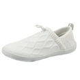 thumbnail image 5 of Dakaela Mens Walking Shoes for Men Athletic Slip on Sneakers Breathable Mesh Knit Running Flats White 11, 5 of 6