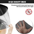 thumbnail image 3 of 2win2buy Net Hat with Neck Face Cover, Sun Hat with Mesh , Anti Mosquito Gnats Net Hat for Hiking, Backpacking,Camping-Black, 3 of 6