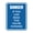 Blue, variant on Signs ByLITA Portrait Round Danger If You Can Read this You're In Range Door or Wall Sign Easy Installation | Health And Safety | Building And Danger Sign (Black) - Large