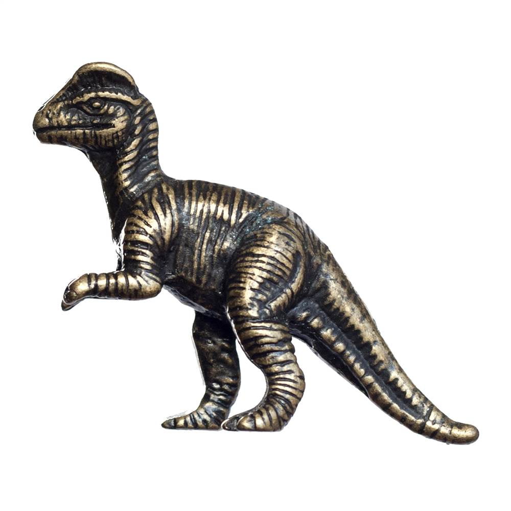 dinosaur with knob on head