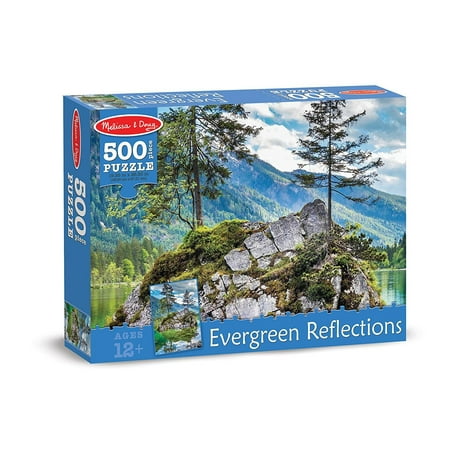 reflections jigsaw cardboard doug evergreen melissa puzzle vertical pieces walmart