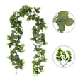 thumbnail image 1 of Faux Eucalyptus Rattan Garland 70.9 Inch, Bendable Artificial Flower Vine for Home Wall Decoration, Wedding Arch Decorations, 1 Rattan Cane, 1 of 5