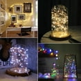 thumbnail image 5 of 20 LED 6.6 FT Copper Wire String Lights 8 Modes with Remote, Fairy String Lights for Indoor Outdoor Home Wedding Party Christmas Festive Decoration, 5 of 9