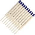thumbnail image 3 of Lanier Combo Pack - 10 Pack - Monteverde Soft Roll Extra Fine Ballpoint P11 Paste Ink Refill Compatible with most Parker Style Ballpoint Pens - Blue (Extra Fine Tip 0.5mm), 3 of 3