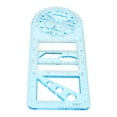 thumbnail image 3 of MasteelfCA Multi-function Geometric Drawing Template Mathematics Examination Ruler School Supply, 3 of 7