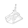 Genuine OE Mazda Shifter Assembly - BJS7-46-100A
