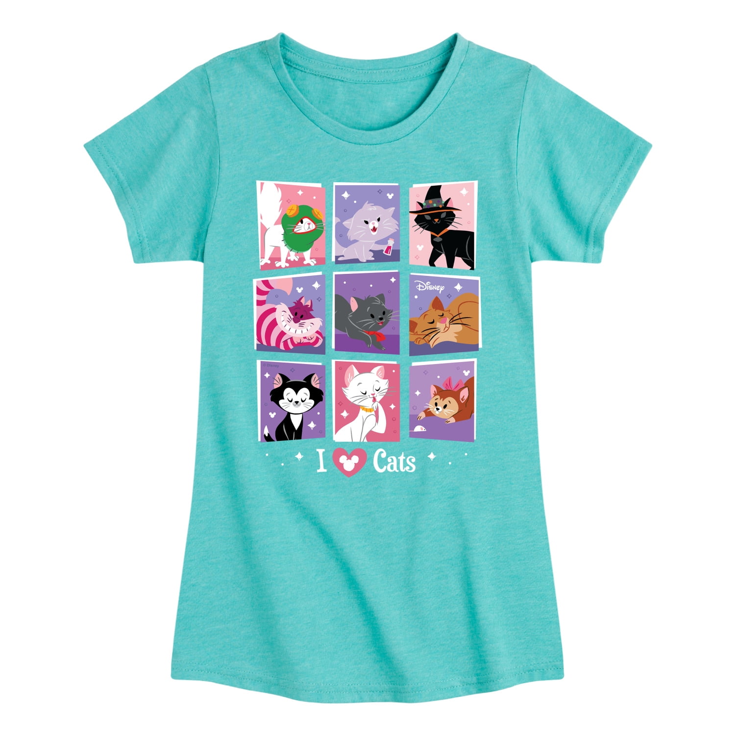 Disney Classics Cats & Dogs Grid Of Assorted Cats Toddler And